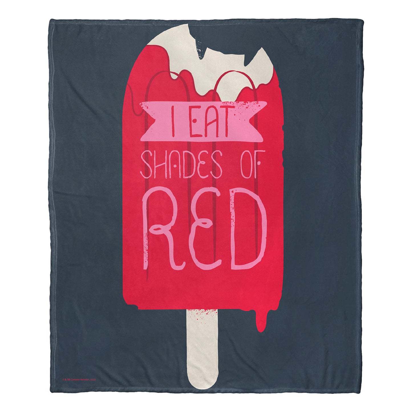 Adventure Time Shades of Red Throw Blanket 50"x60"