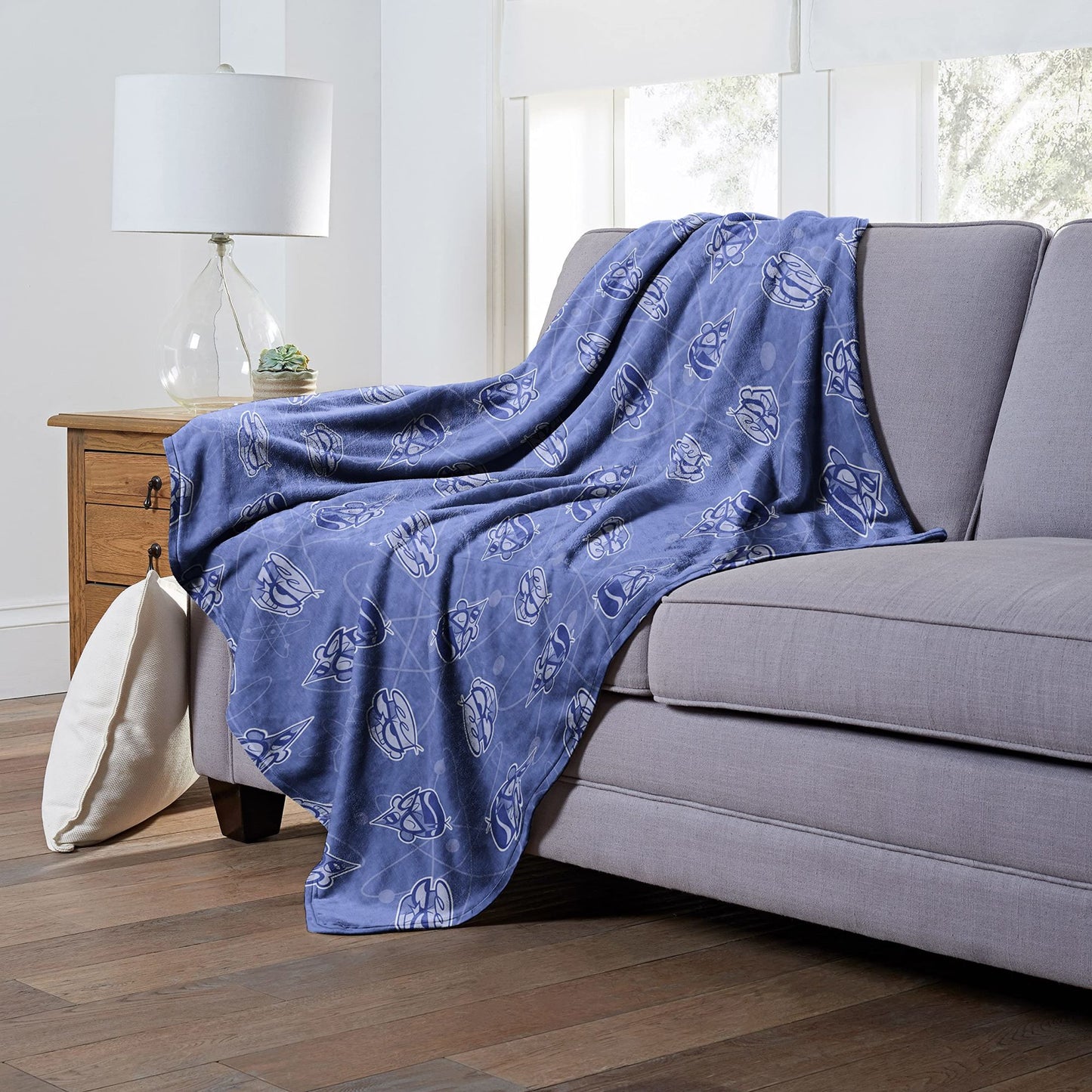 Cartoon Network's Dexter's Laboratory Dexter versus Mandark Throw Blanket 50"x60"