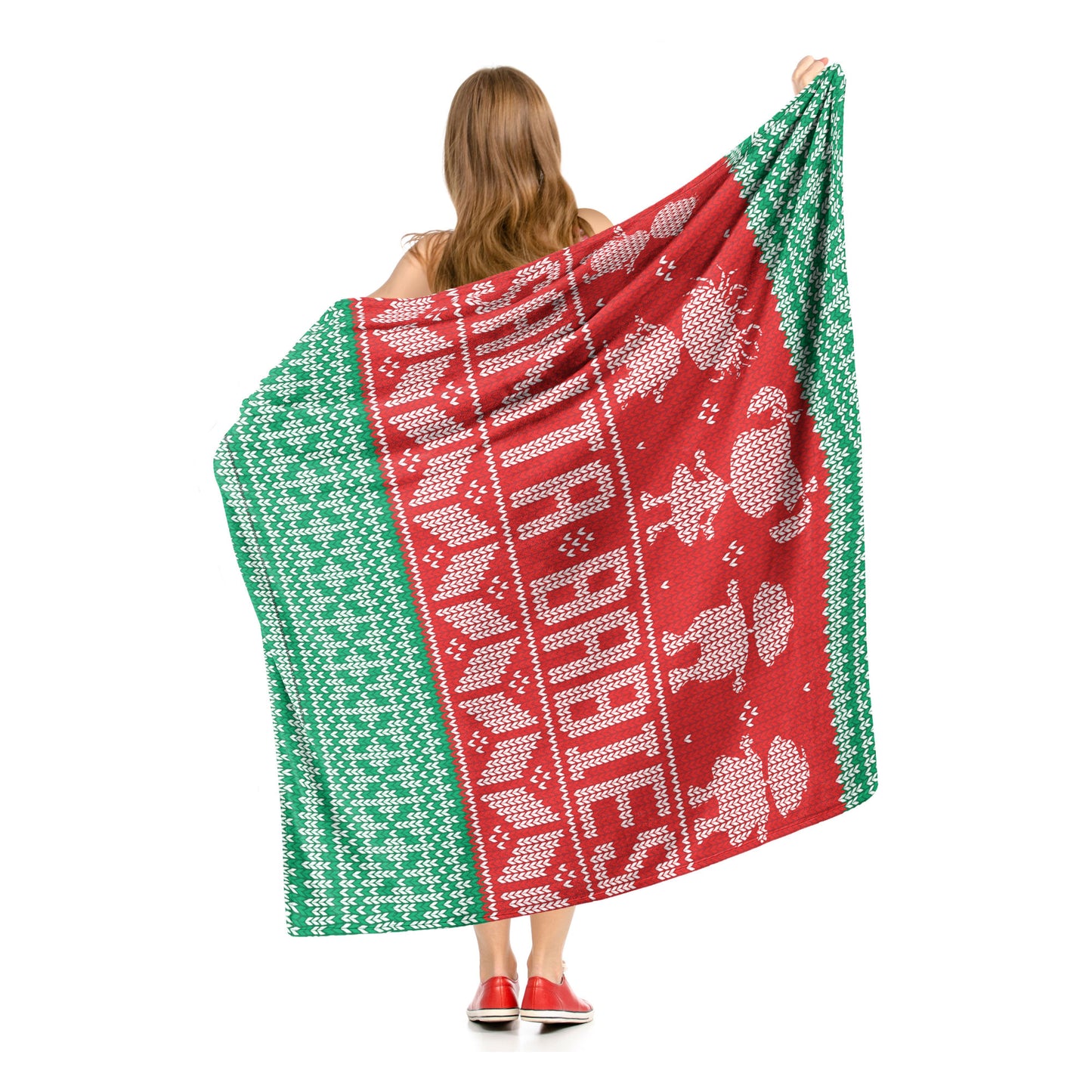 Rugrats, Santa Babies Throw Blanket 50"x60"