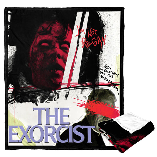 Exorcist Time for an Exorcism Throw Blanket 50"x60"