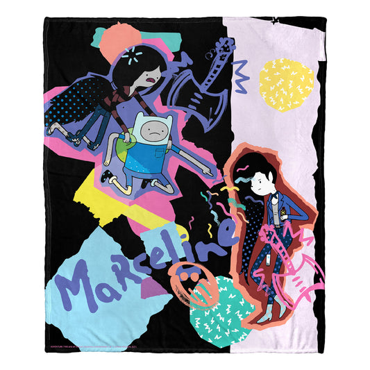 Adventure Time, Paper Marceline Silk Touch Throw Blanket 50"x60"