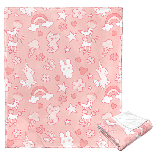 POWERPUFF GIRLS Everything Nice Throw Blanket 50"x60"