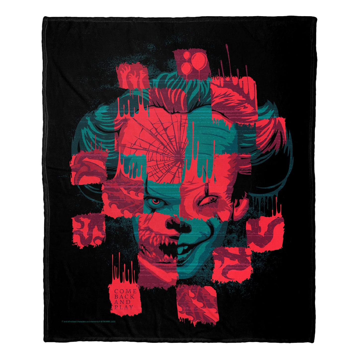 IT 2 Come & Play Throw Blanket 50"x60"