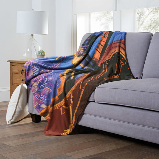 DC Batman, Time for Justice Throw Blanket 50"x60"
