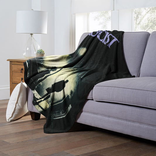 Exorcist Exorcist Poster Throw Blanket 50"x60"