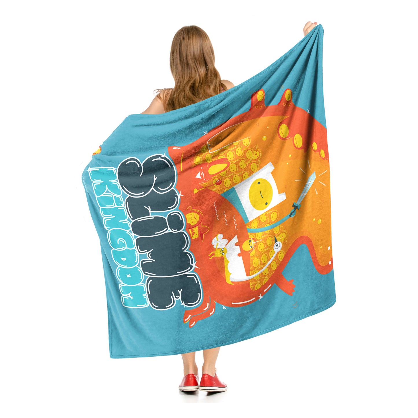 Adventure Time, Slime Kingdom Throw Blanket 50"x60"