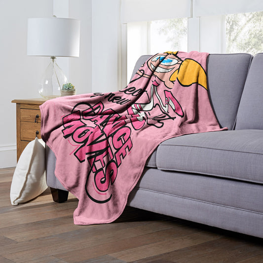Cartoon Network's Dexter's Laboratory Check Out My Dance Moves Throw Blanket 50"x60"