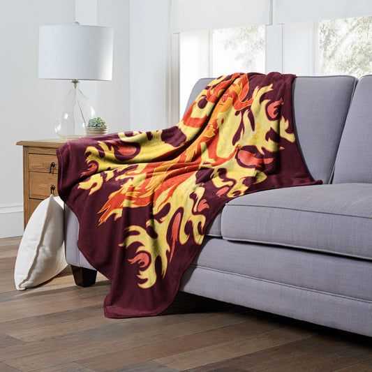 Adventure Time Fired Up Throw Blanket 50"x60"