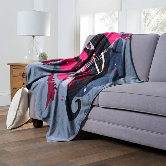 Adventure Time Rock On Marcy Throw Blanket 50"x60"