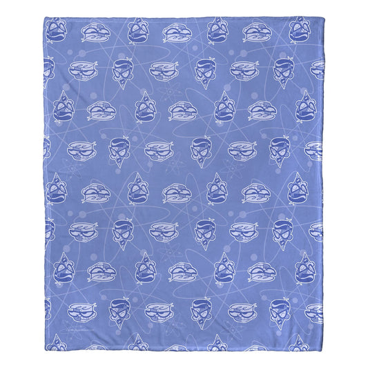 Cartoon Network's Dexter's Laboratory Dexter versus Mandark Throw Blanket 50"x60"