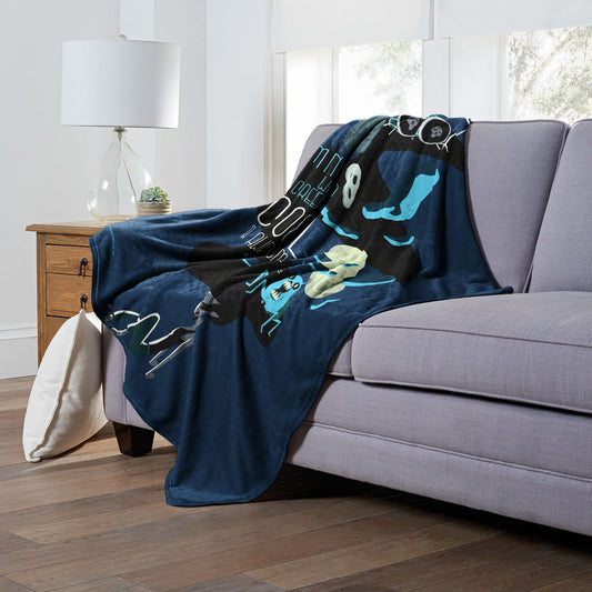 Adventure Time Cool & Awesome Throw Blanket 50"x60"