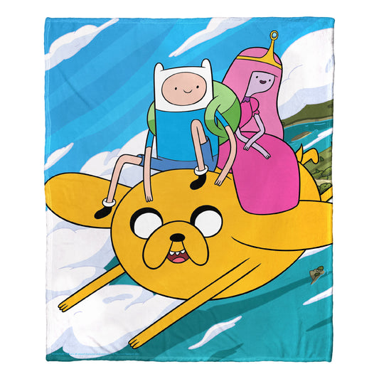 Adventure Time, Magic Ride Throw Blanket 50"x60"