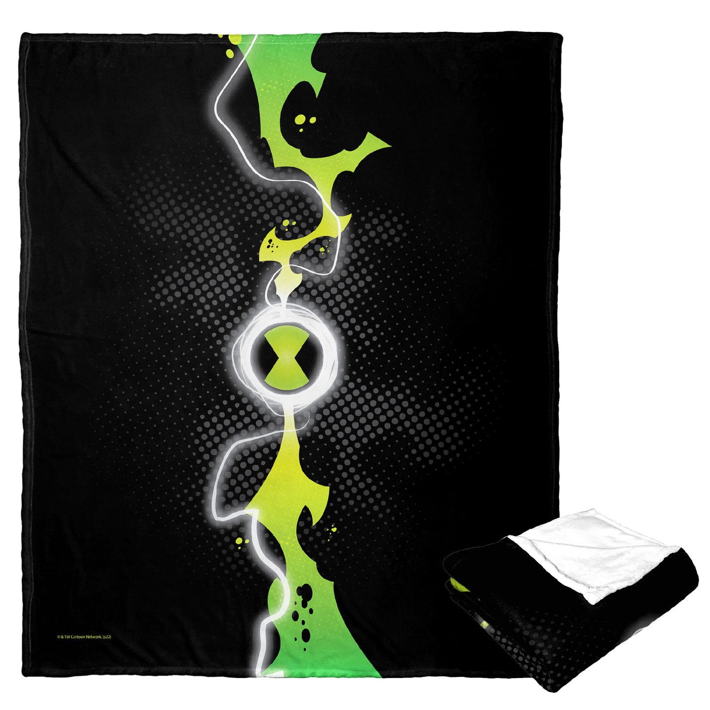 Cartoon Network's Ben 10 Alien Power Throw Blanket 50"x60"
