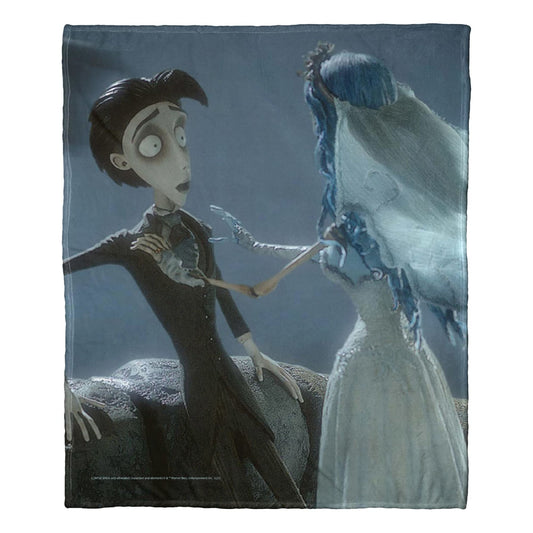 Corpse Bride Silk Touch Throw Blanket 50"x60" Till Death Do Us Part