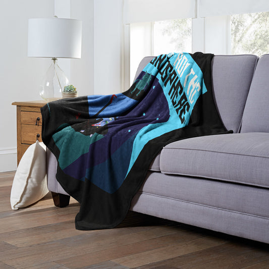 Adventure Time It Came from the Nightosphere Throw Blanket 50"x60"
