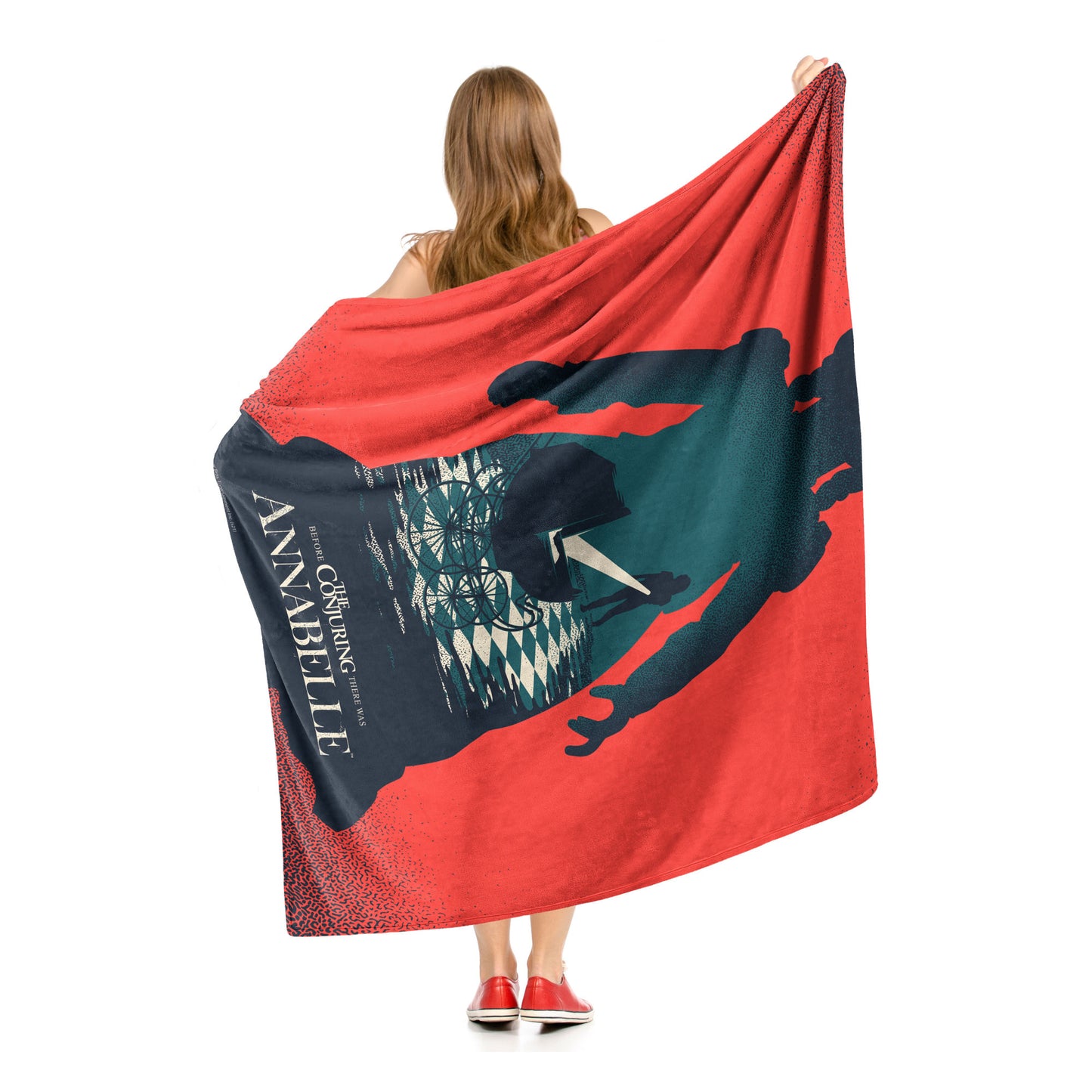 Annabelle, Poster 2 Throw Blanket 50"x60"