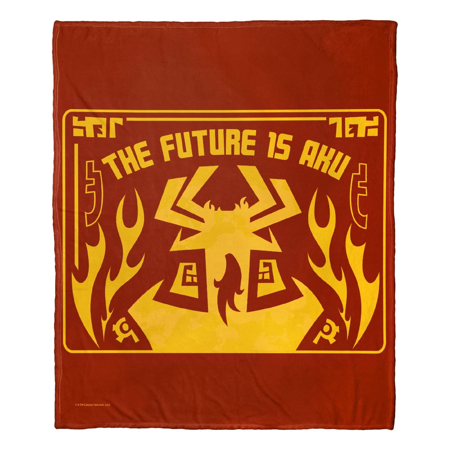 Cartoon Network's Samurai Jack Future is Aku Throw Blanket 50"x60"