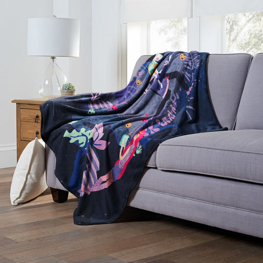 Adventure Time Songs in the Garden Throw Blanket 50"x60"