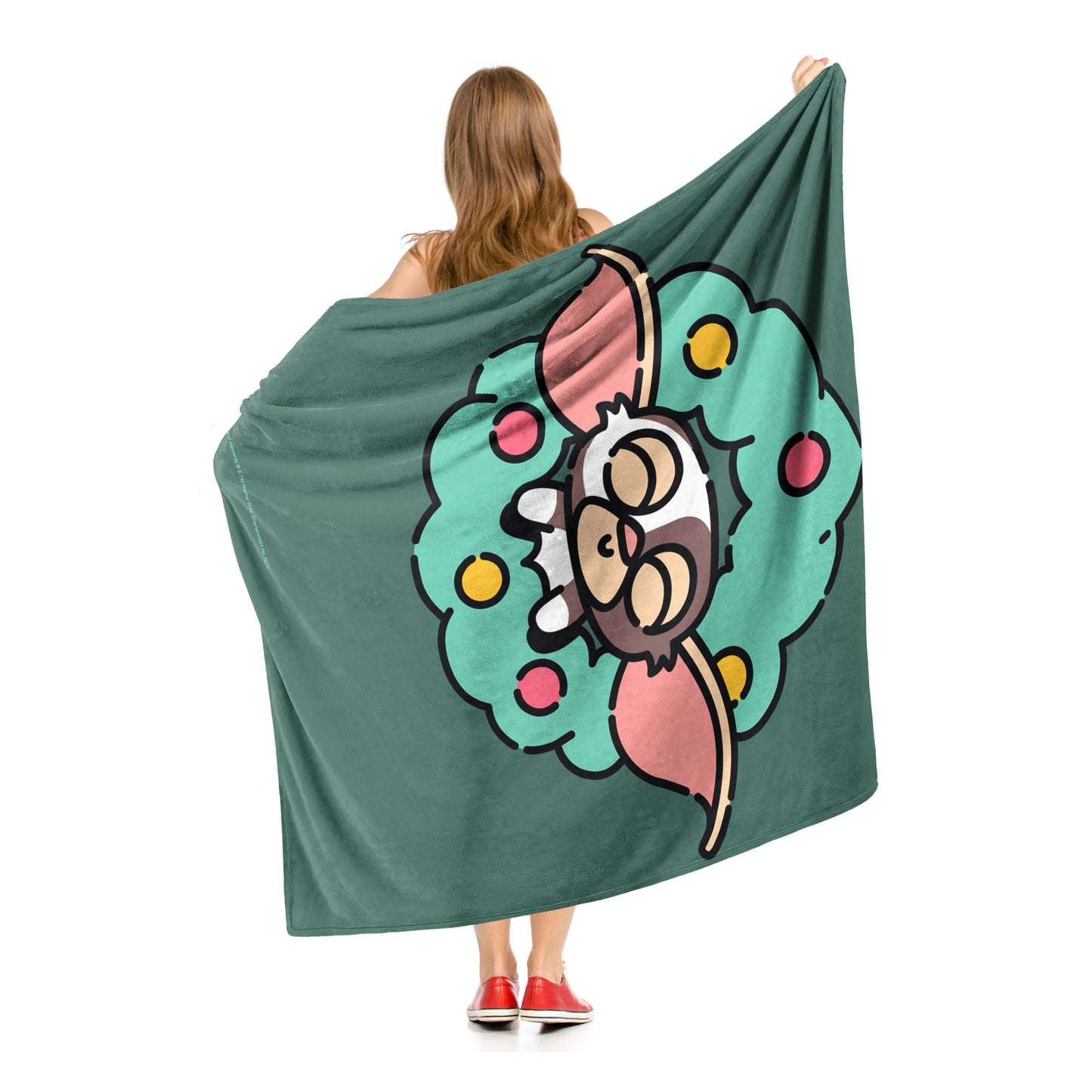 Gremlins, Festive Gizmo Throw Blanket 50"x60"