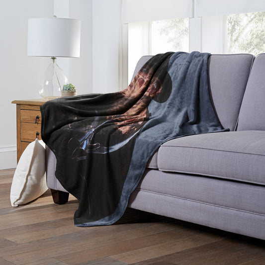 Freddy vs Jason Frightening Freddy Throw Blanket 50"x60"