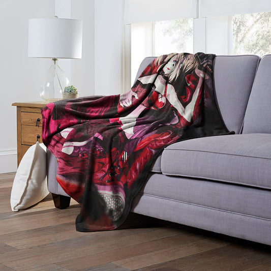 DC Comics Batman Queen of Crime Throw Blanket 50"x60"