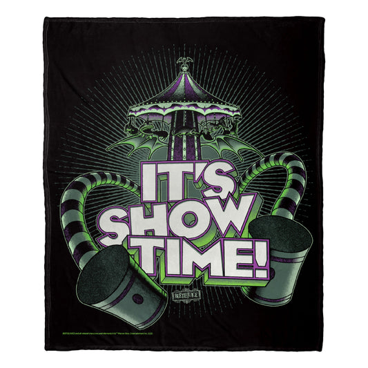 Beetlejuice Showtime Throw Blanket 50"x60"