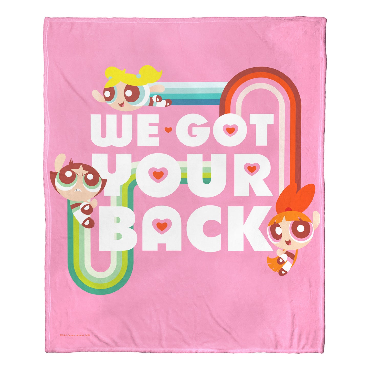 POWERPUFF GIRLS, Got your back , Silk Touch Throw Blanket, 50"x60"