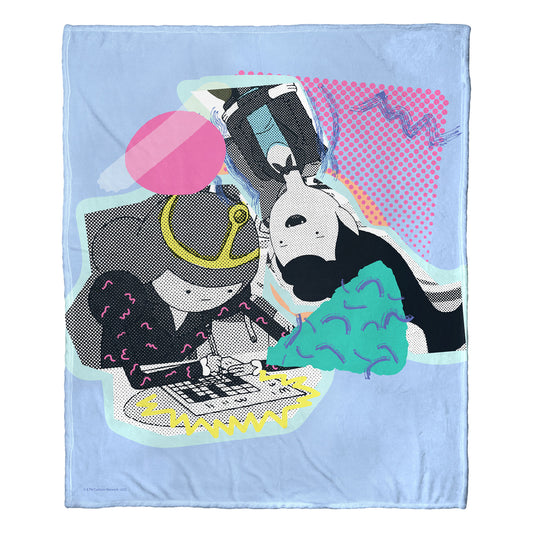 Adventure Time Unlikely Besties Throw Blanket 50"x60"