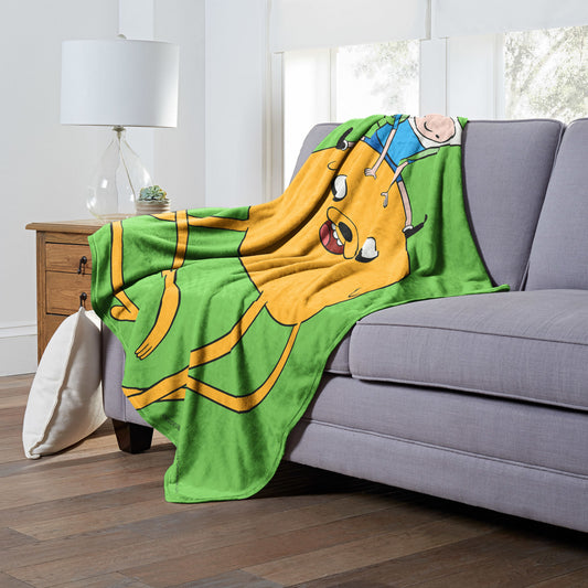 Adventure Time, Taking A Ride Throw Blanket 50"x60"