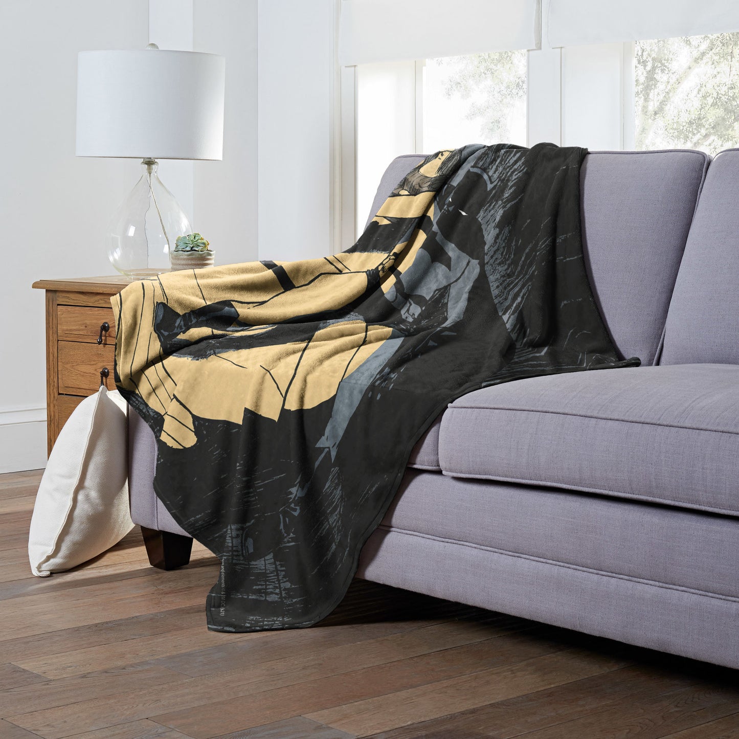 DC Batman, Spotlight Throw Blanket 50"x60"
