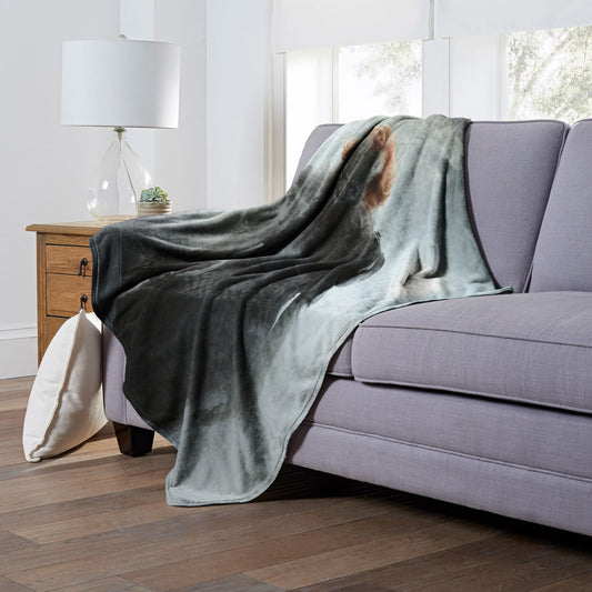 IT 2 Smokey Clown Throw Blanket 50"x60"
