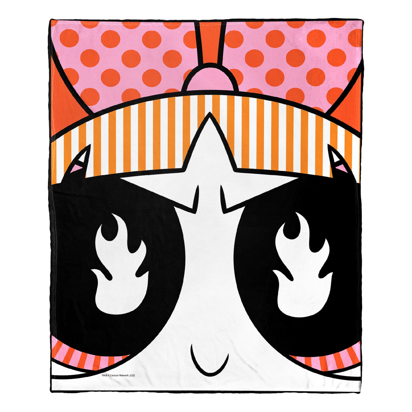 POWERPUFF GIRLS, Blossom Fiirey Eyes, Silk Touch Throw Blanket, 50"x60"
