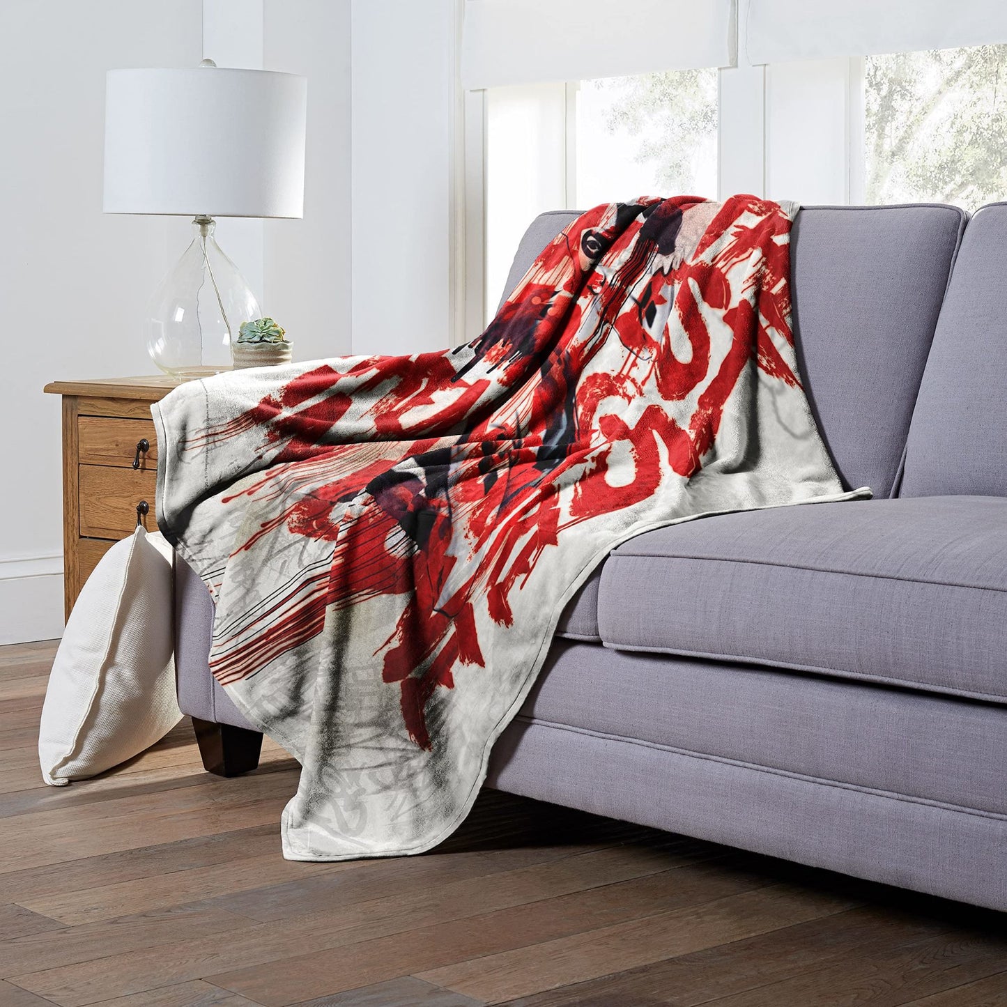 DC Comics Batman Craziest Things for Love Throw Blanket 50"x60"