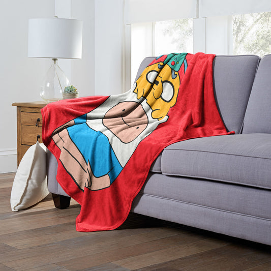 Adventure Time, Super Stack Throw Blanket 50"x60"