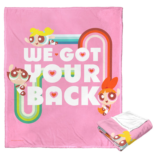 POWERPUFF GIRLS, Got your back , Silk Touch Throw Blanket, 50"x60"