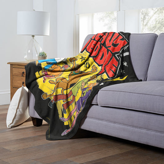 Scooby Doo, Heavy Meddle Throw Blanket 50"x60"