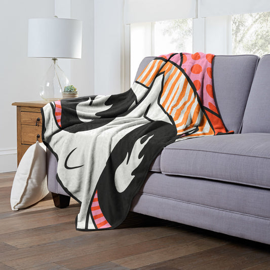 POWERPUFF GIRLS, Blossom Fiirey Eyes, Silk Touch Throw Blanket, 50"x60"