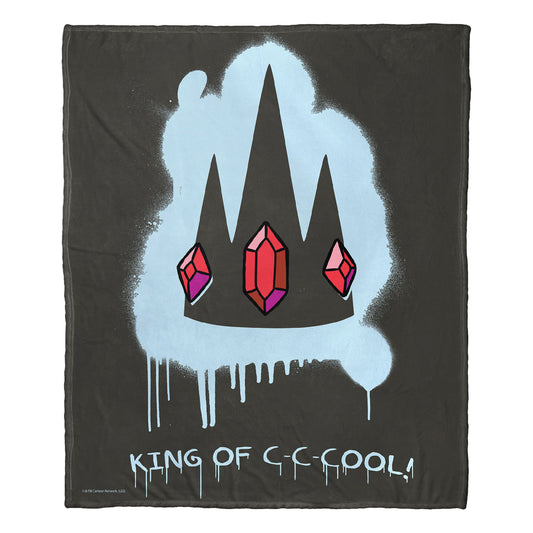 Adventure Time King of Cool Throw Blanket 50"x60"