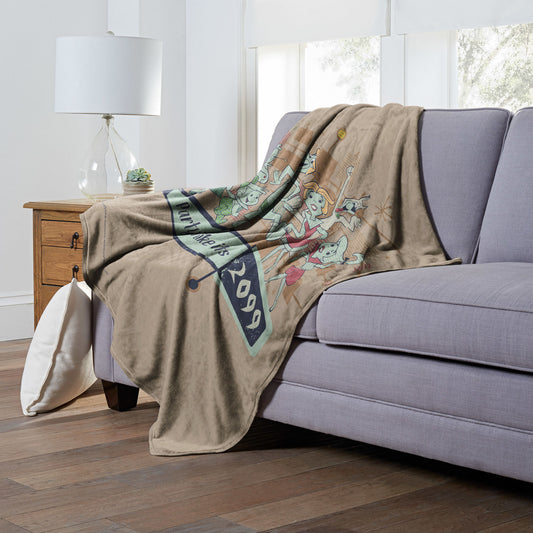 The Jetsons, Party Like it's 2099 Throw Blanket 50"x60"