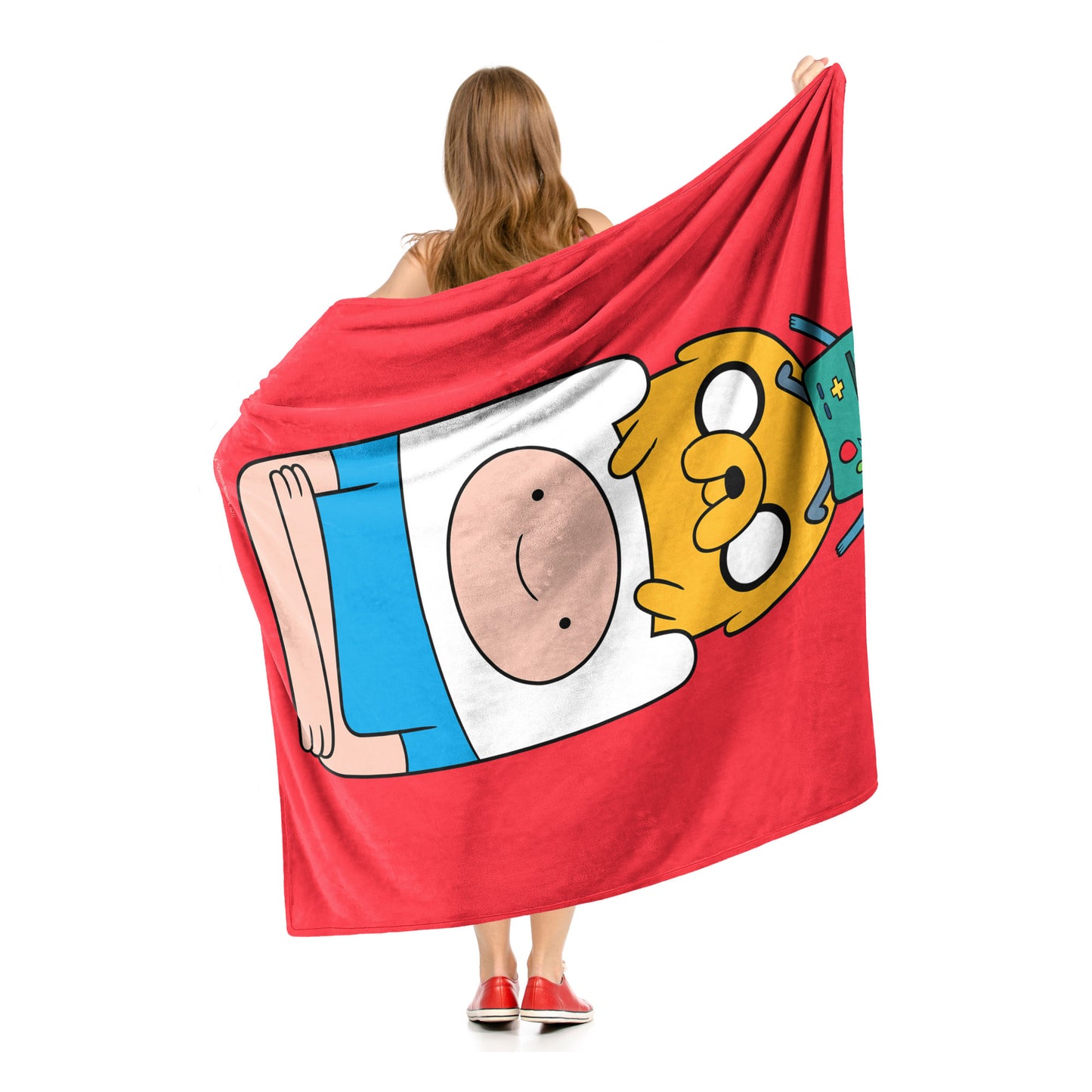 Adventure Time, Super Stack Throw Blanket 50"x60"