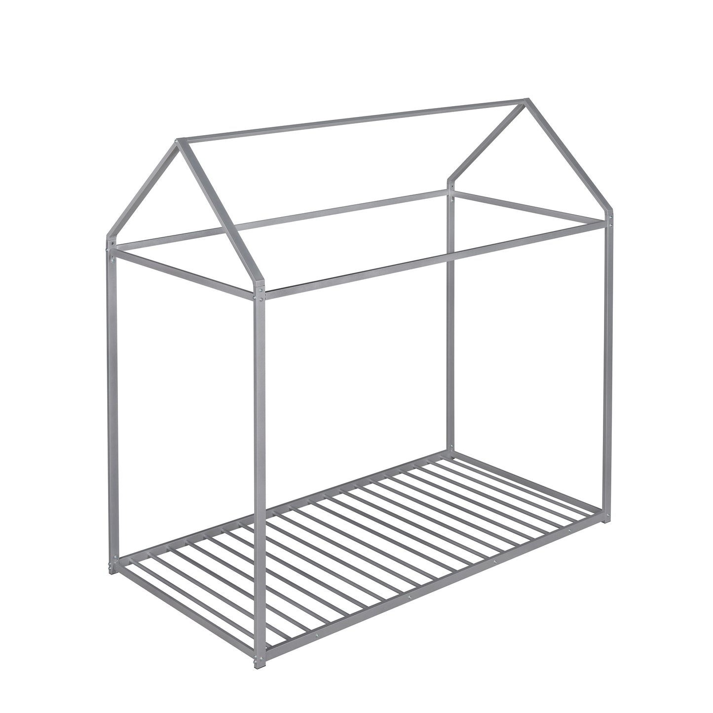 Kids House Style Canopy Twin Bed