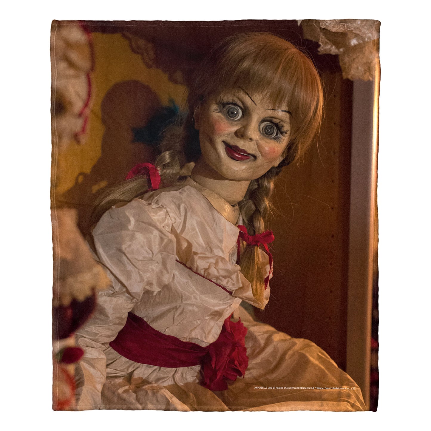Annabelle Positively Do Not Open Throw Blanket 50"x60"