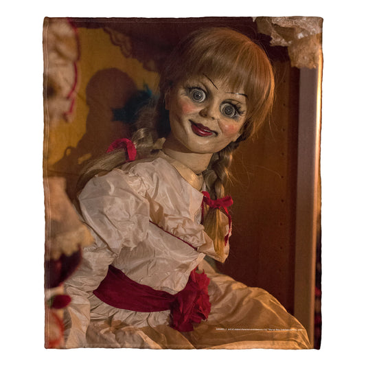 Annabelle Positively Do Not Open Throw Blanket 50"x60"