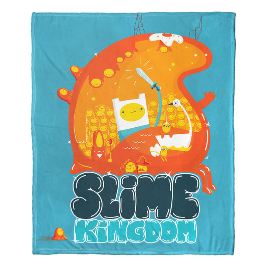 Adventure Time, Slime Kingdom Throw Blanket 50"x60"