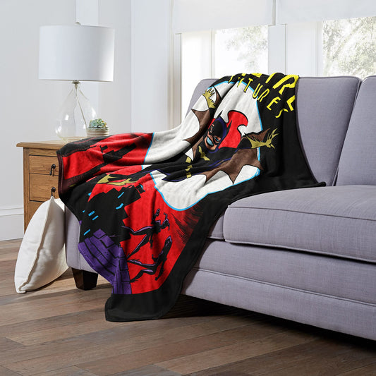 DC Comics Batman Batgirl Adventures Throw Blanket 50"x60"