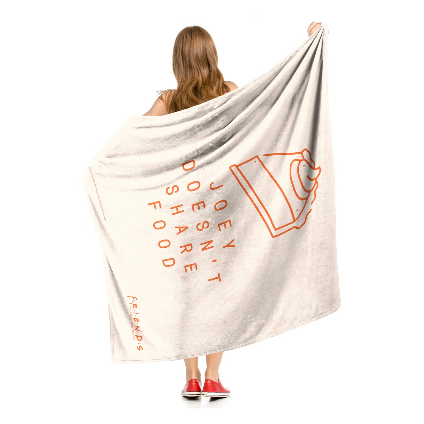 Friends, Joey Doesn't Share Throw Blanket 50"x60"