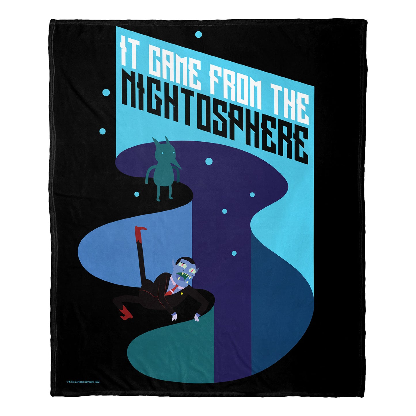 Adventure Time It Came from the Nightosphere Throw Blanket 50"x60"