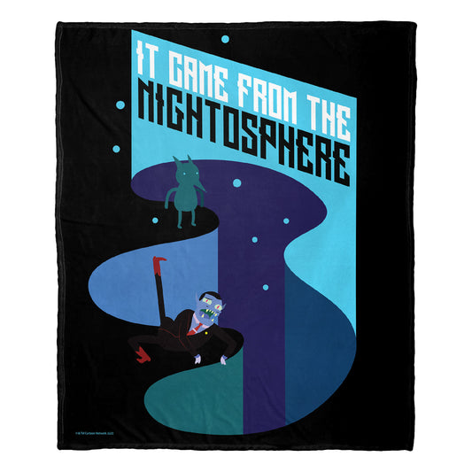 Adventure Time It Came from the Nightosphere Throw Blanket 50"x60"