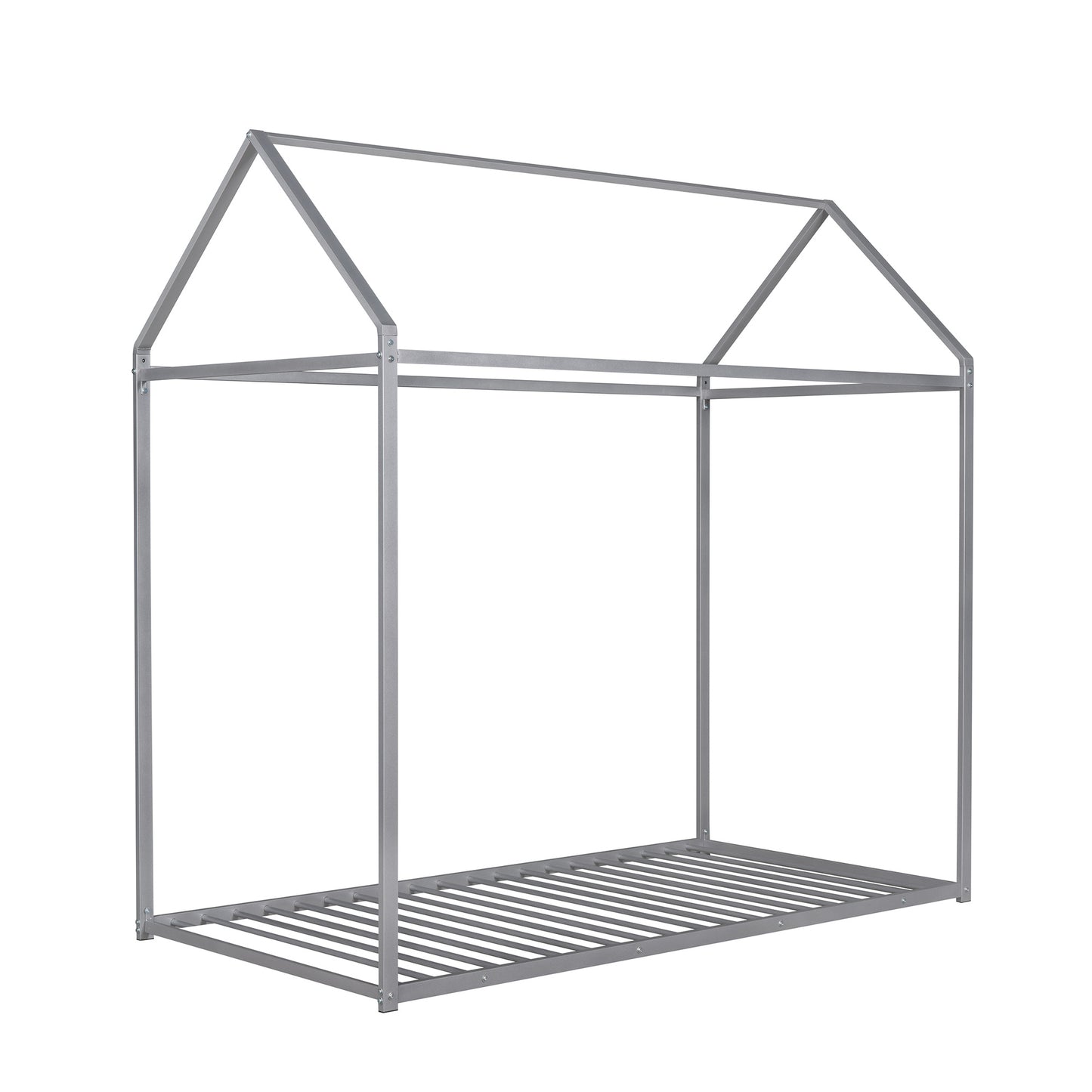 Kids House Style Canopy Twin Bed