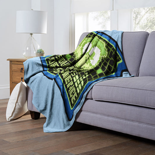 Cartoon Network's Dexter's Laboratory Sounds of Science Throw Blanket 50"x60"